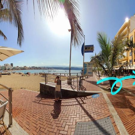 Casita Canaria Playa Beachfront Access & Lateral Ocean View With Terrace Las Palmas de Gran Canaria Dış mekan fotoğraf
