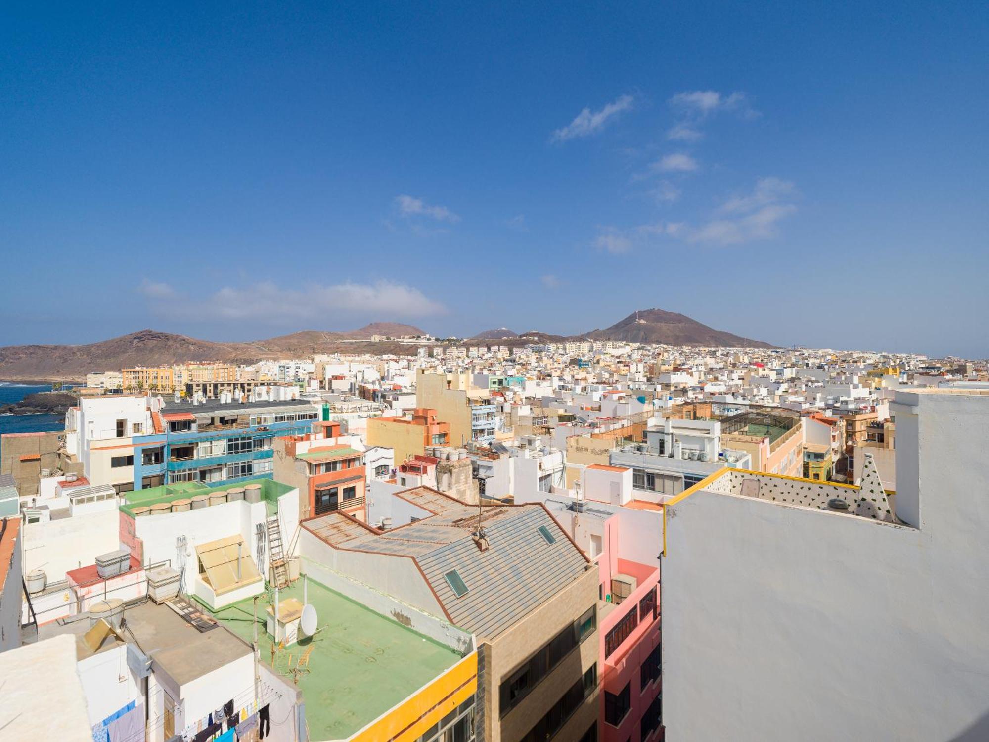 Casita Canaria Playa Beachfront Access & Lateral Ocean View With Terrace Las Palmas de Gran Canaria Dış mekan fotoğraf