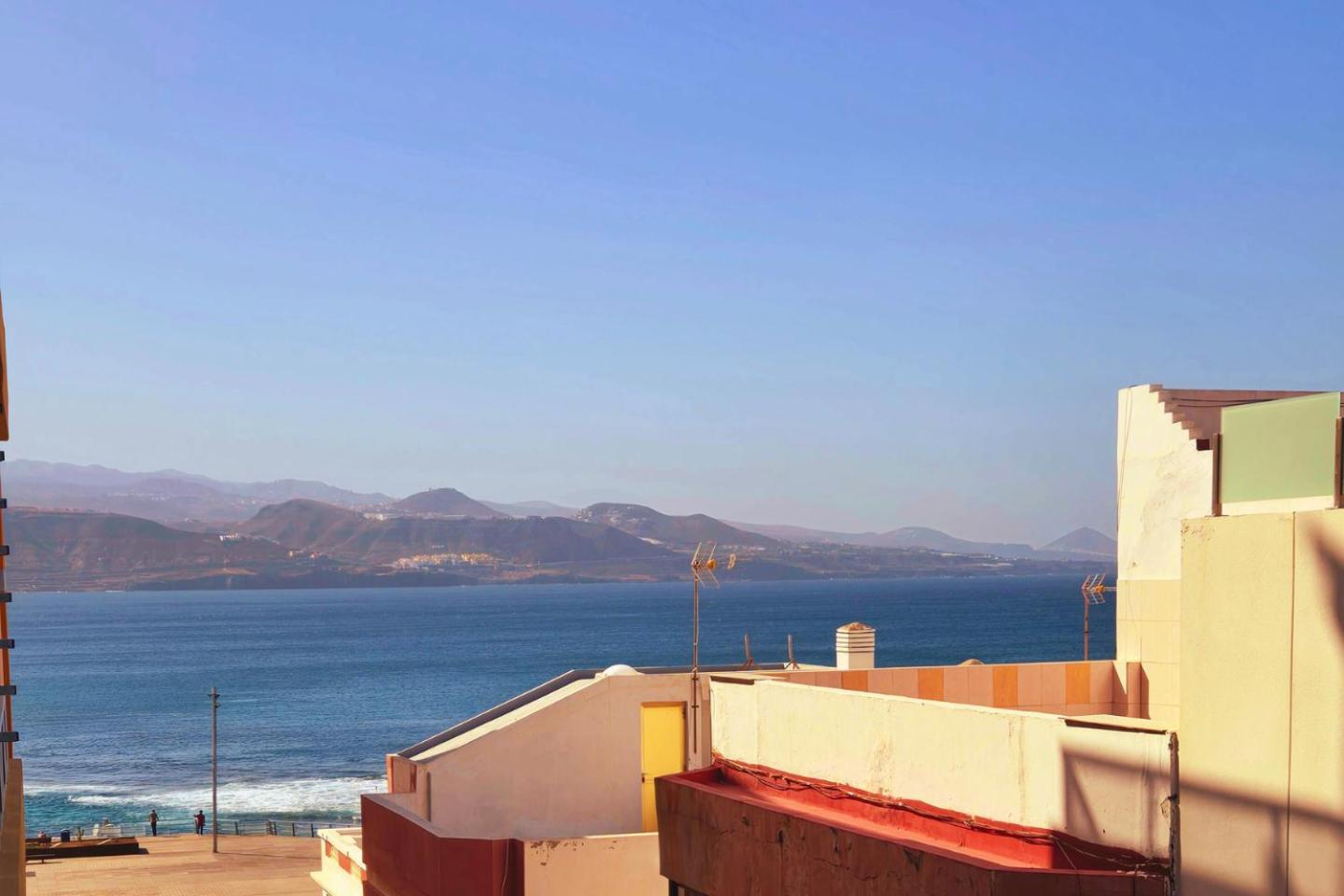 Casita Canaria Playa Beachfront Access & Lateral Ocean View With Terrace Las Palmas de Gran Canaria Dış mekan fotoğraf